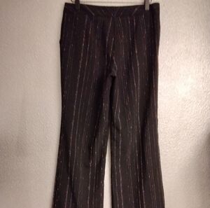 Bisou Bisou Black Cuffed Dress Pants  Size 6